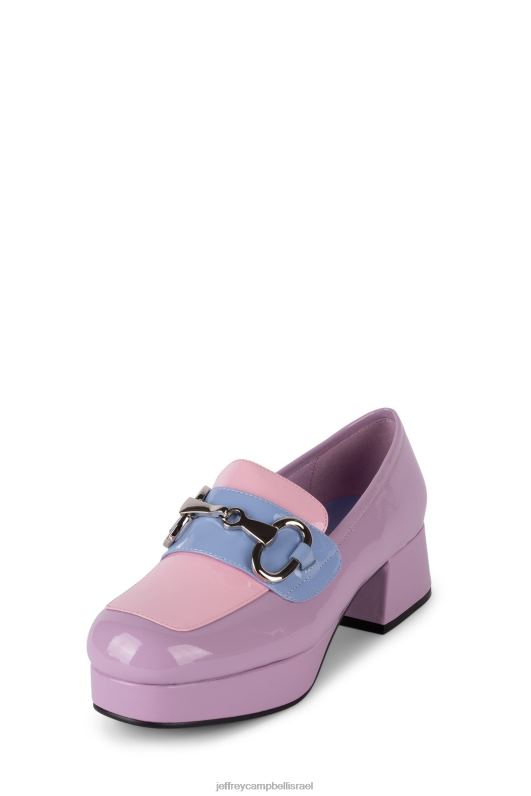 il Jeffrey Campbell תלמיד-2 משאבת פלטפורמה נשים משולבת טפיחת עטיפה ורוד לילך NN6N61263