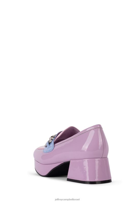 il Jeffrey Campbell תלמיד-2 משאבת פלטפורמה נשים משולבת טפיחת עטיפה ורוד לילך NN6N61263