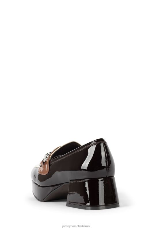 il Jeffrey Campbell תלמיד-2 משאבת פלטפורמה נשים משולבת טפיחת שיזוף חום צהוב NN6N61266