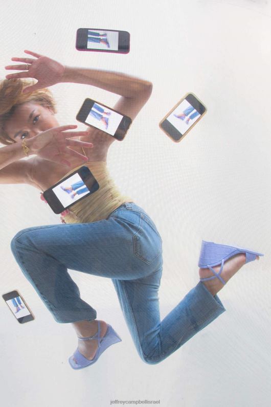 il Jeffrey Campbell חמודה-2 סנדל עם עקבים נשים קרוקו מנטה NN6N61590