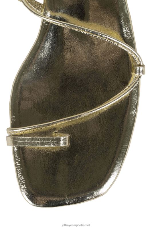il Jeffrey Campbell אגת-2 סנדל עם עקבים נשים זהב NN6N61598