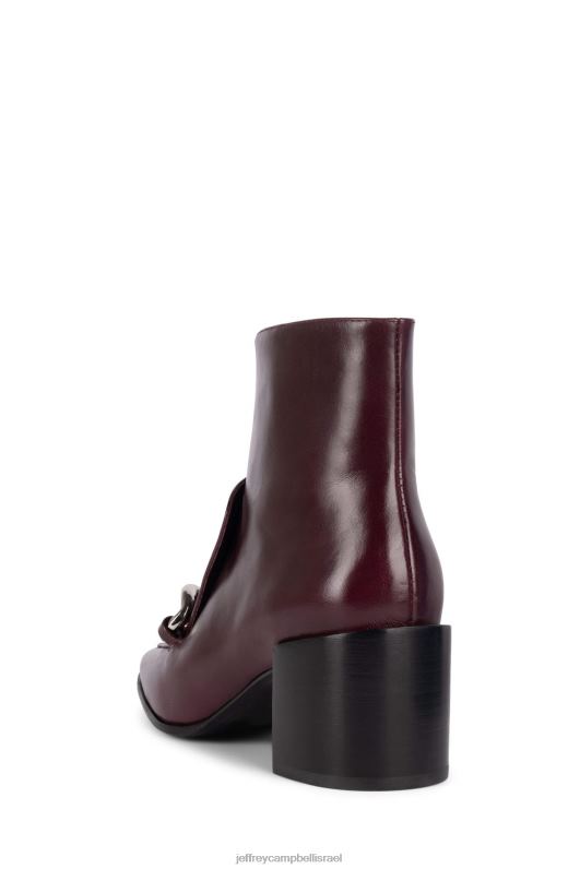 il Jeffrey Campbell פונטלה-2 מגפי קרסול נשים יַיִן NN6N6407