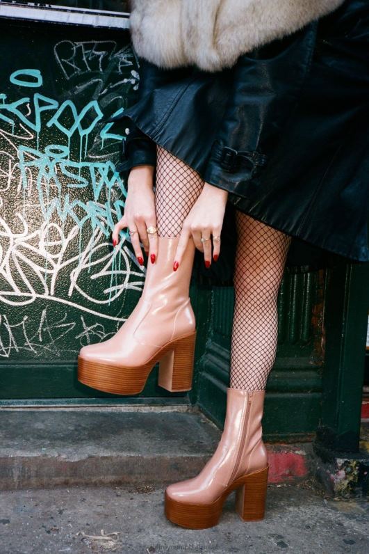 il Jeffrey Campbell מקסיקו-2 מגפי קרסול נשים טִבעִי NN6N6575