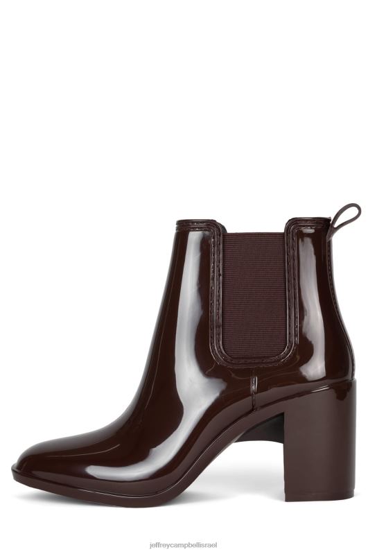 il Jeffrey Campbell הוריקן 2 מגפי קרסול נשים חום מבריק NN6N6895