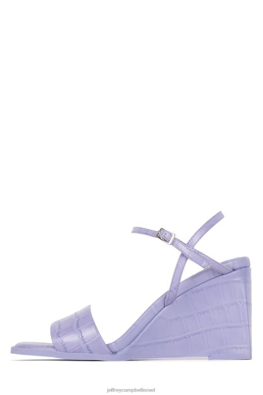 il Jeffrey Campbell חמודה-2 סנדל עם עקבים נשים periwinkle croco NN6N61592