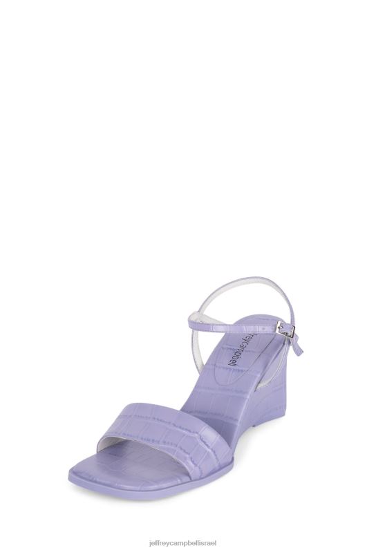 il Jeffrey Campbell חמודה-2 סנדל עם עקבים נשים periwinkle croco NN6N61592