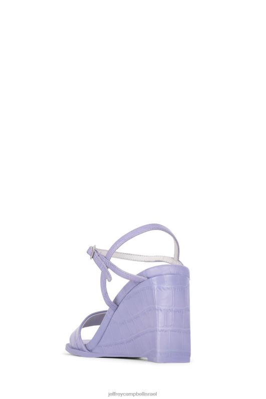 il Jeffrey Campbell חמודה-2 סנדל עם עקבים נשים periwinkle croco NN6N61592