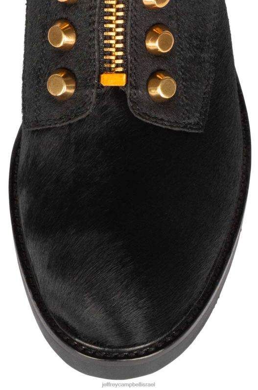 il Jeffrey Campbell טון-2f מגפי קרסול נשים ברונזה שחורה NN6N6490