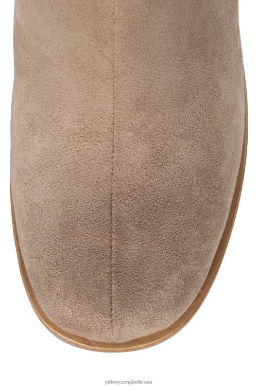 il Jeffrey Campbell מקסיקו-3 מגפי קרסול נשים ערימה שזוף זמש בצבע חום NN6N6618