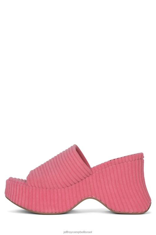 il Jeffrey Campbell 6 עשרה-2 סנדל פלטפורמה נשים מגבת פסים ורודה NN6N638