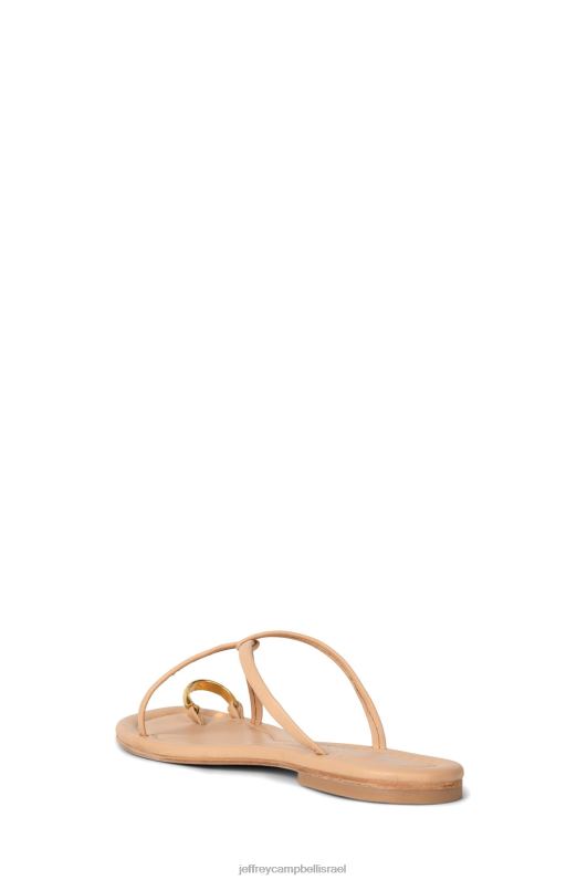 il Jeffrey Campbell פסיפיקו סנדלים נשים זהב בז' NN6N6100