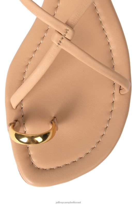 il Jeffrey Campbell פסיפיקו סנדלים נשים זהב בז' NN6N6100