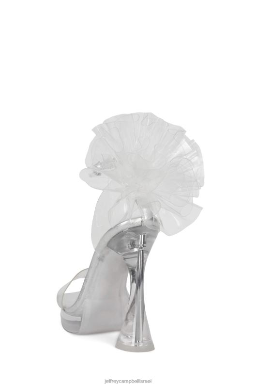 il Jeffrey Campbell חולם סנדל פלטפורמה נשים כסף שקוף NN6N61023