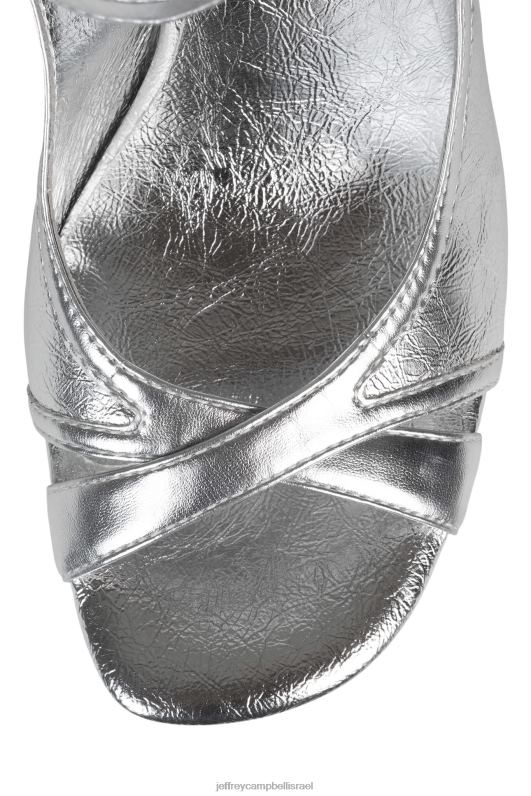 il Jeffrey Campbell אַטמוֹספֵרָה סנדל פלטפורמה נשים כסף מתכתי NN6N61033