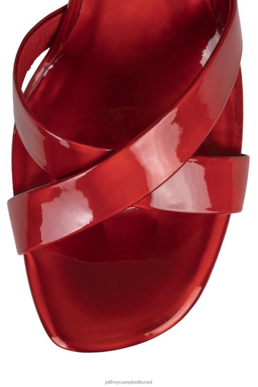 il Jeffrey Campbell מתפתח סנדל פלטפורמה נשים כסף ססגוני אדום NN6N61038
