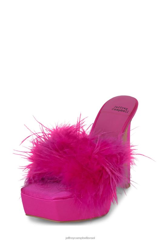 il Jeffrey Campbell להתאהב סנדל פלטפורמה נשים פוקסיה סאטן פוקסיה NN6N61048