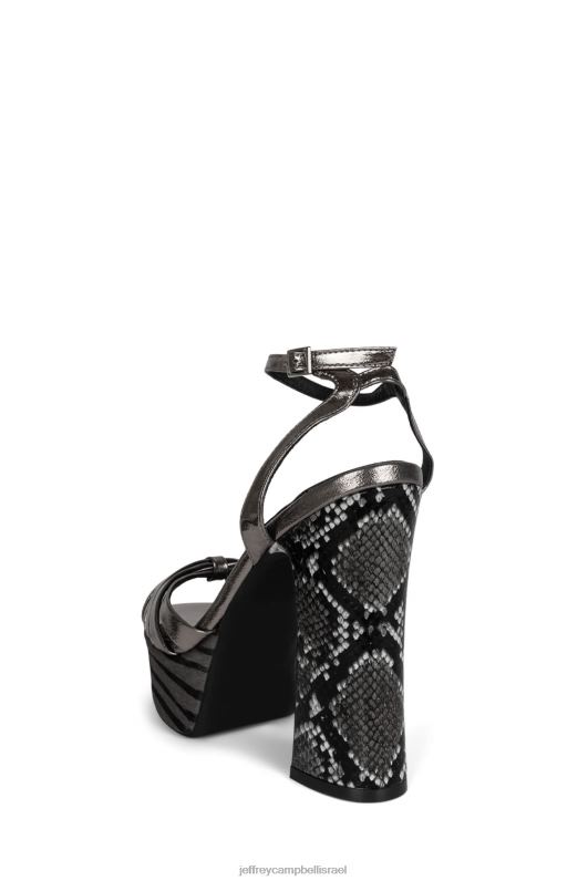 il Jeffrey Campbell רועש סנדל פלטפורמה נשים רב נחש פיוטר NN6N61049