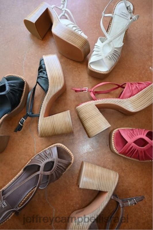 il Jeffrey Campbell רוקנרול סנדל פלטפורמה נשים אָדוֹם NN6N61057