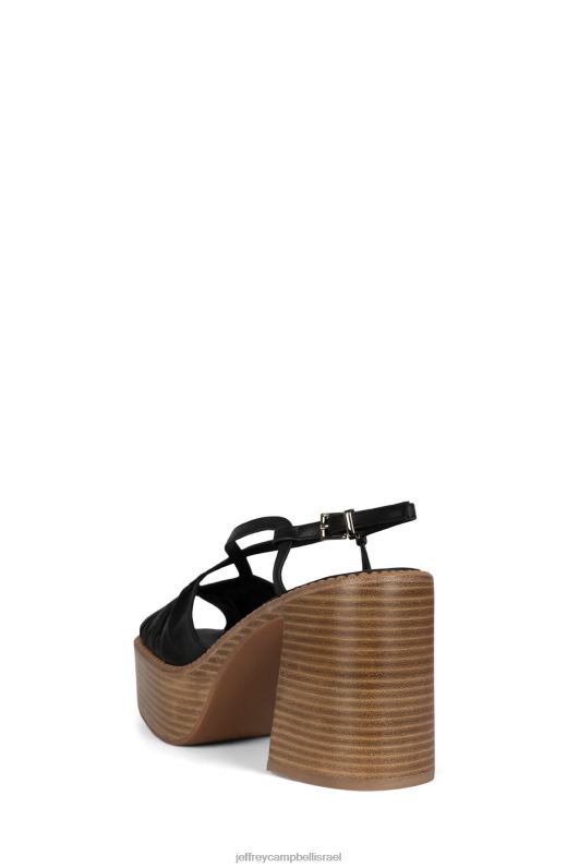 il Jeffrey Campbell רוקנרול סנדל פלטפורמה נשים שָׁחוֹר NN6N61058
