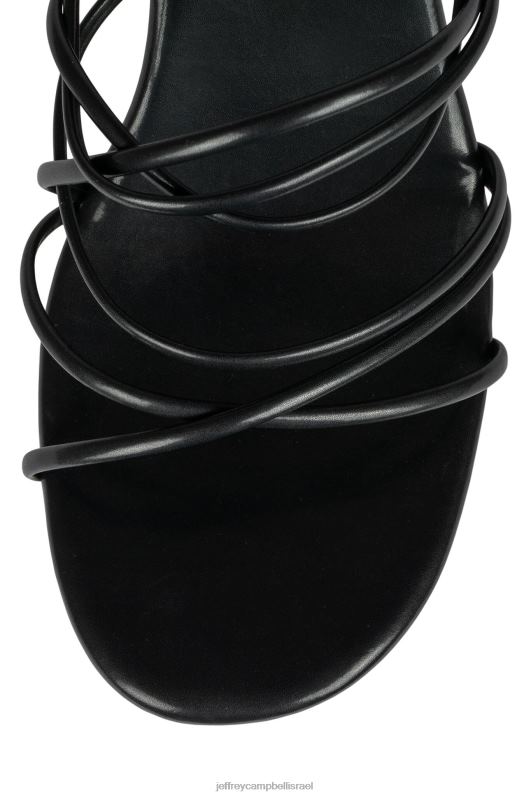 il Jeffrey Campbell דְמוּי אָדָם סנדל פלטפורמה נשים שָׁחוֹר NN6N61060