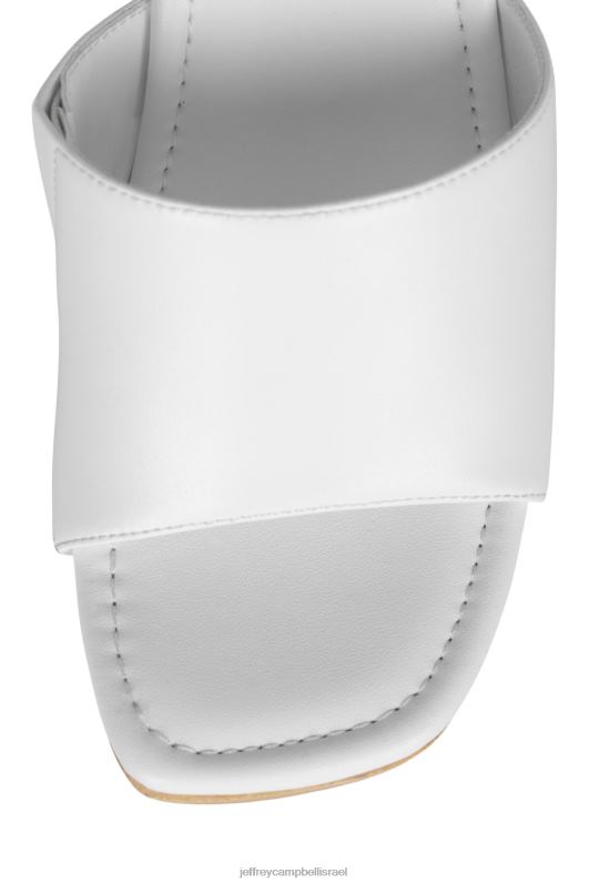 il Jeffrey Campbell ברור סנדל פלטפורמה נשים לבן NN6N61062