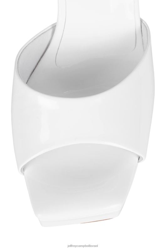 il Jeffrey Campbell מינימום סנדל פלטפורמה נשים פטנט לבן NN6N61065