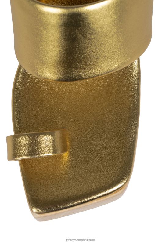 il Jeffrey Campbell טרַפֵּז סנדל פלטפורמה נשים זהב NN6N61073