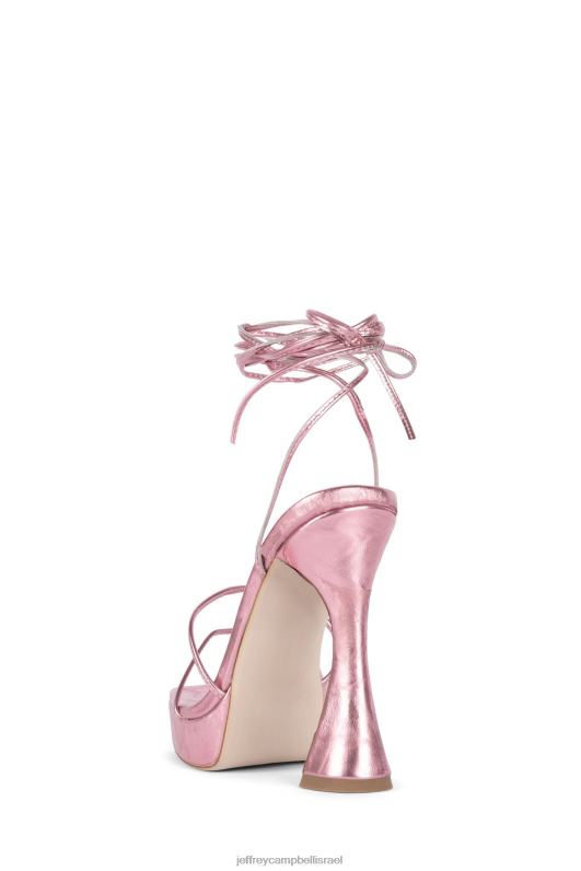 il Jeffrey Campbell פרימדונה סנדל פלטפורמה נשים ורוד מתכתי NN6N61083