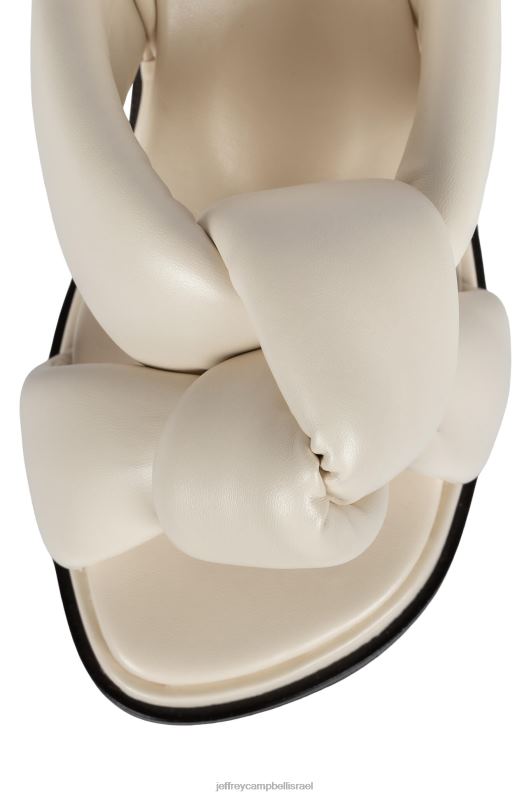 il Jeffrey Campbell סיינג-היי סנדל פלטפורמה נשים קרם NN6N61090