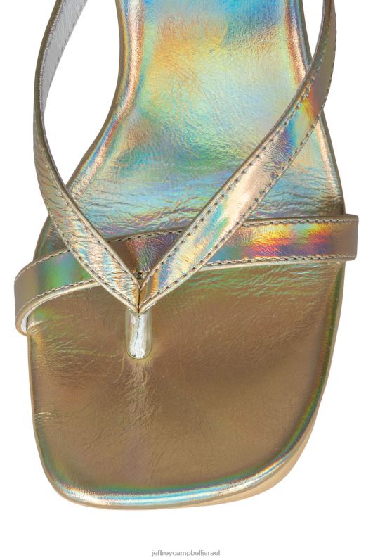 il Jeffrey Campbell פוקסי סנדל פלטפורמה נשים ססגוני זהב NN6N61102