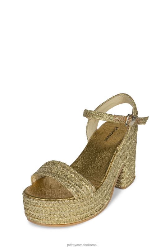 il Jeffrey Campbell אסוטו סנדל פלטפורמה נשים זהב NN6N61108