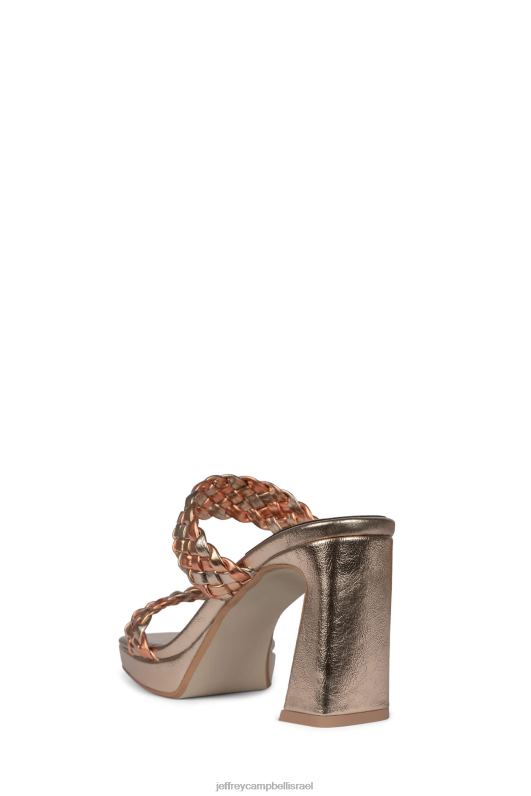 il Jeffrey Campbell מַעֲדָן סנדל פלטפורמה נשים שילוב של רוזגולד NN6N61111