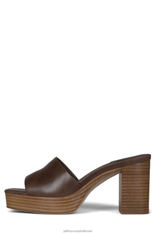 il Jeffrey Campbell טרסור סנדל פלטפורמה נשים מחסנית טבעית בצבע חום NN6N61126