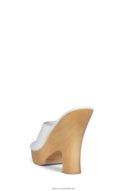 il Jeffrey Campbell רוקסי סנדל פלטפורמה נשים פטנט לבן NN6N61129