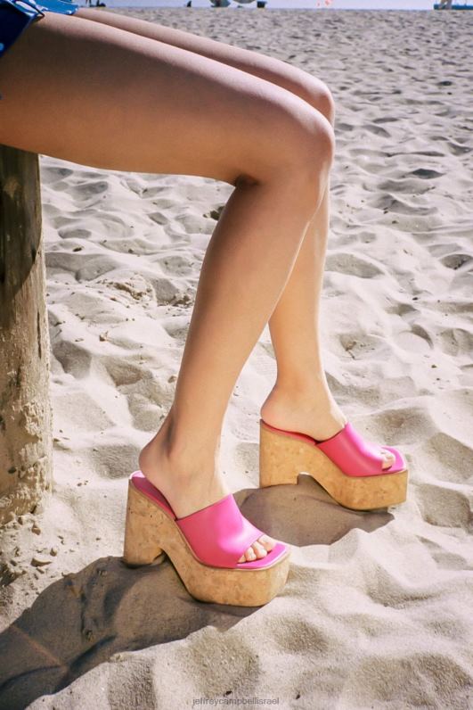 il Jeffrey Campbell לוסיאנה סנדל פלטפורמה נשים ורוד פוקסיה NN6N61138