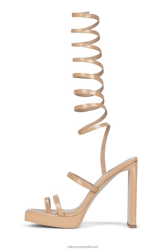 il Jeffrey Campbell לוזי סנדל פלטפורמה נשים פטנט עירום מאובק NN6N61148