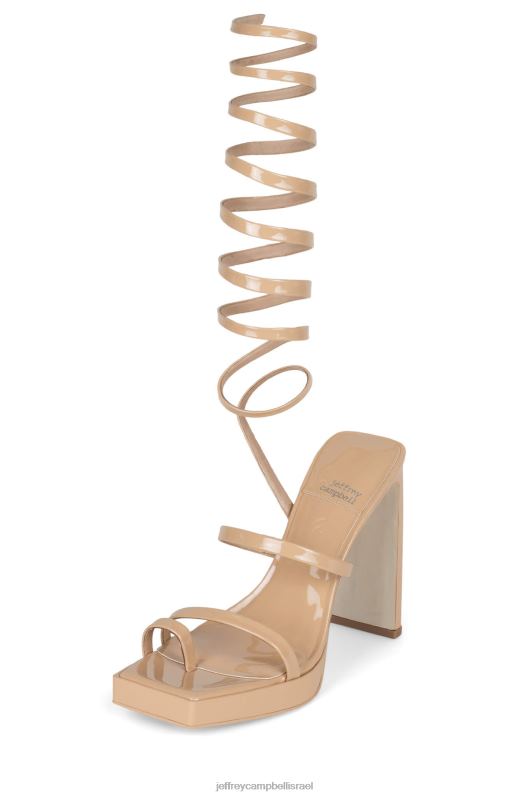 il Jeffrey Campbell לוזי סנדל פלטפורמה נשים פטנט עירום מאובק NN6N61148