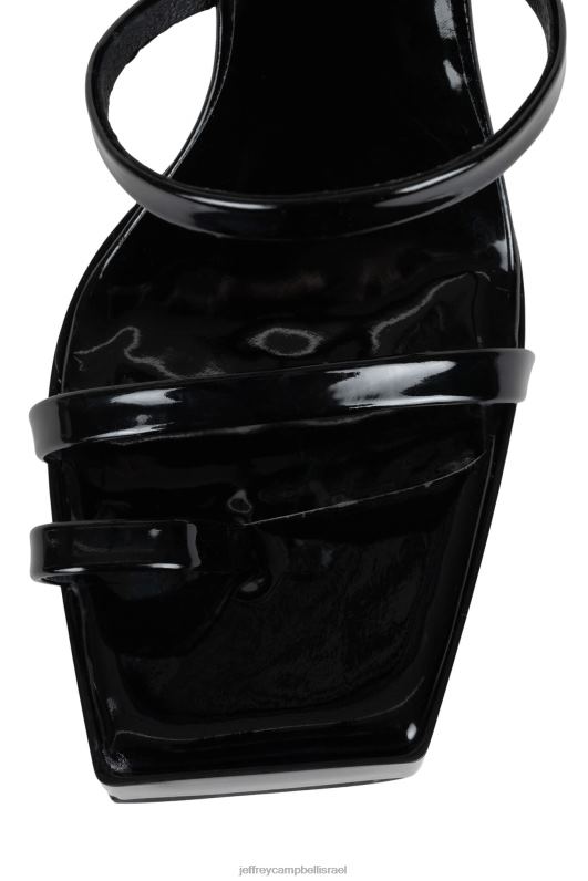 il Jeffrey Campbell לוזי סנדל פלטפורמה נשים פטנט שחור NN6N61149