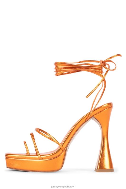 il Jeffrey Campbell פרימדונה סנדל פלטפורמה נשים זהב צהוב NN6N61176