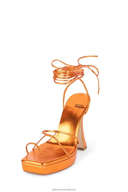 il Jeffrey Campbell פרימדונה סנדל פלטפורמה נשים זהב צהוב NN6N61176