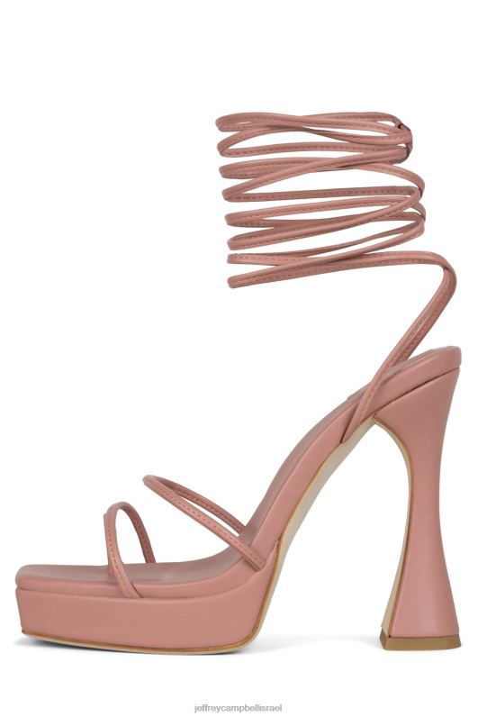 il Jeffrey Campbell פרימדונה סנדל פלטפורמה נשים ורוד מאובק NN6N61179