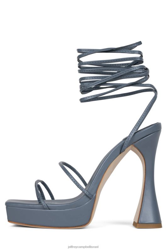 il Jeffrey Campbell פרימדונה סנדל פלטפורמה נשים כחול מאובק NN6N61180