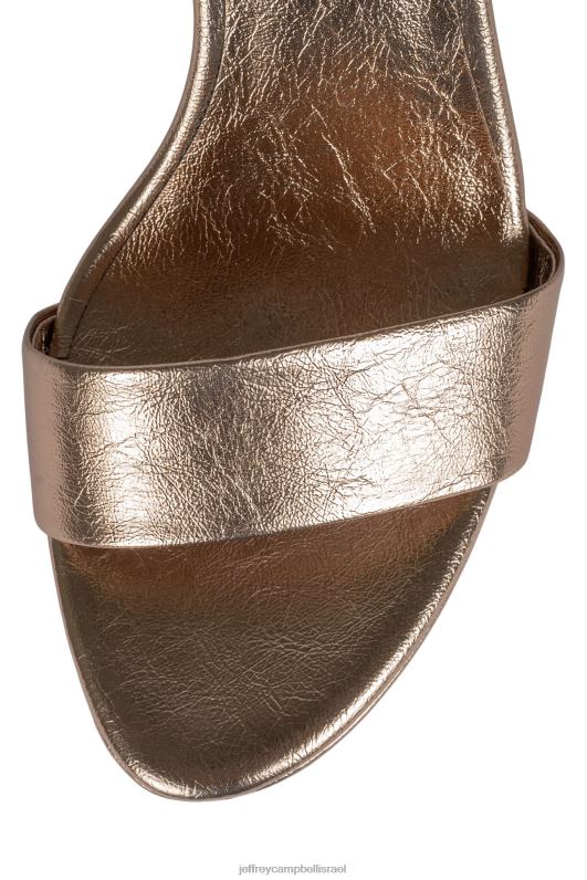 il Jeffrey Campbell אורורה סנדל פלטפורמה נשים רוז גולד מתכתי NN6N61196