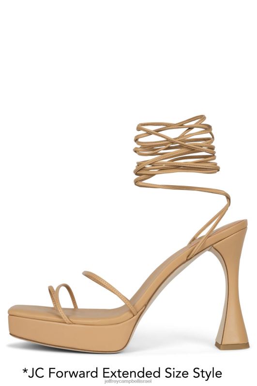 il Jeffrey Campbell איסלא-בון סנדל פלטפורמה נשים טִבעִי NN6N61213