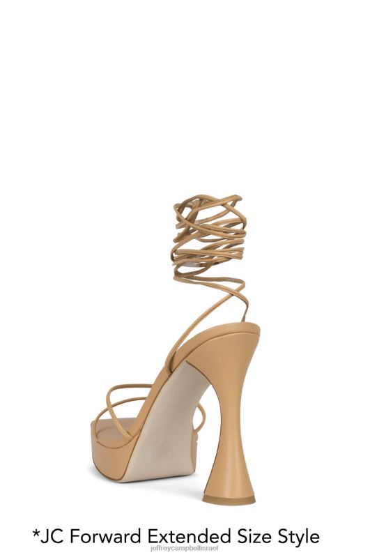 il Jeffrey Campbell איסלא-בון סנדל פלטפורמה נשים טִבעִי NN6N61213