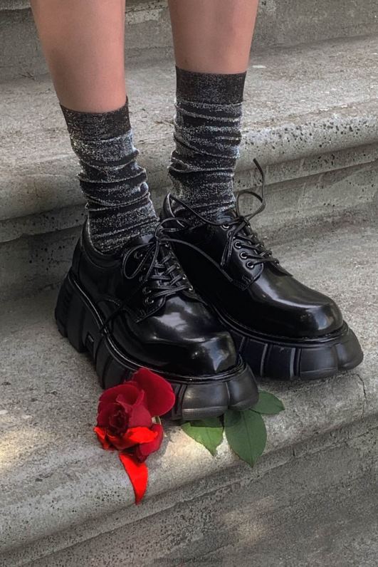 il Jeffrey Campbell דוֹבְרָה אתחול פלטפורמה נשים קופסה שחורה NN6N61225