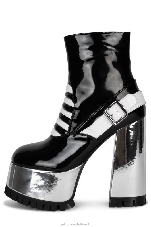 il Jeffrey Campbell גלקטיה אתחול פלטפורמה נשים רב פטנט שחור NN6N61232