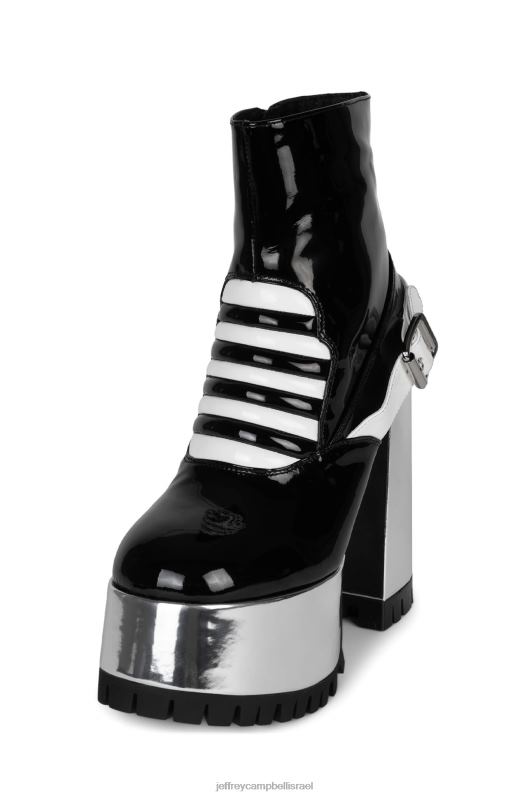 il Jeffrey Campbell גלקטיה אתחול פלטפורמה נשים רב פטנט שחור NN6N61232