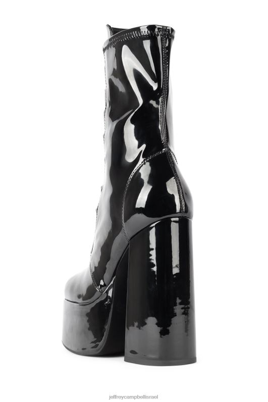 il Jeffrey Campbell נוצץ אתחול פלטפורמה נשים פטנט שחור NN6N61240