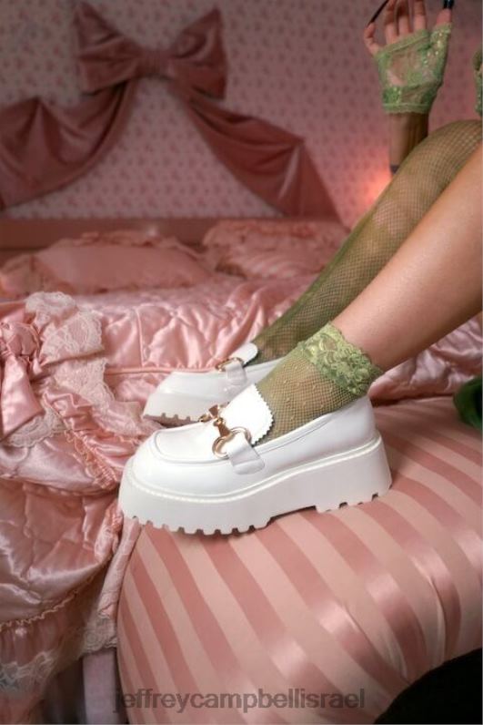 il Jeffrey Campbell למד בבית הספר משאבת פלטפורמה נשים קופסה לבנה NN6N61242